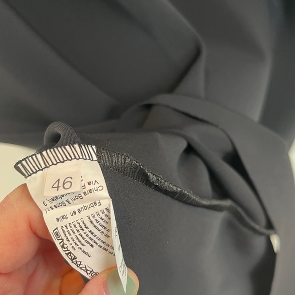 Chiara Boni La Petite Robe Black Long Ball Gown Evening Gown Made in Italy 46 10 - Picture 10 of 12